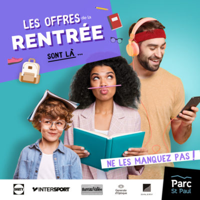 offres et promotions de la rentrée 2020 au parc saint paul à romans